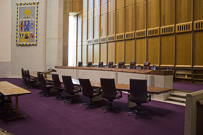 High Court of Australia, room one.