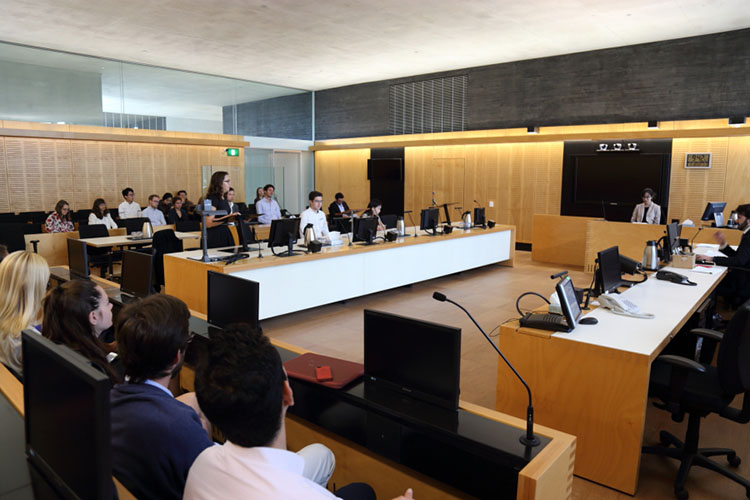 Postgraduate law students test their skills in the Supreme Court Law