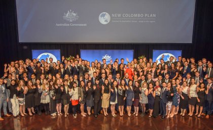 2018 New Colombo Plan scholars