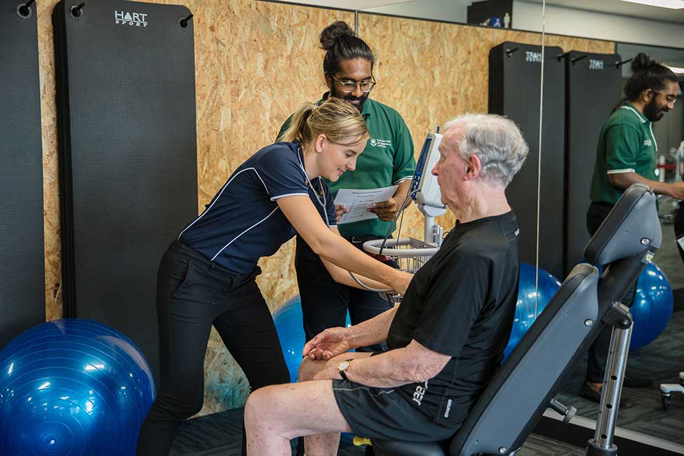 Desmond Derrington at UQ Healthy Living