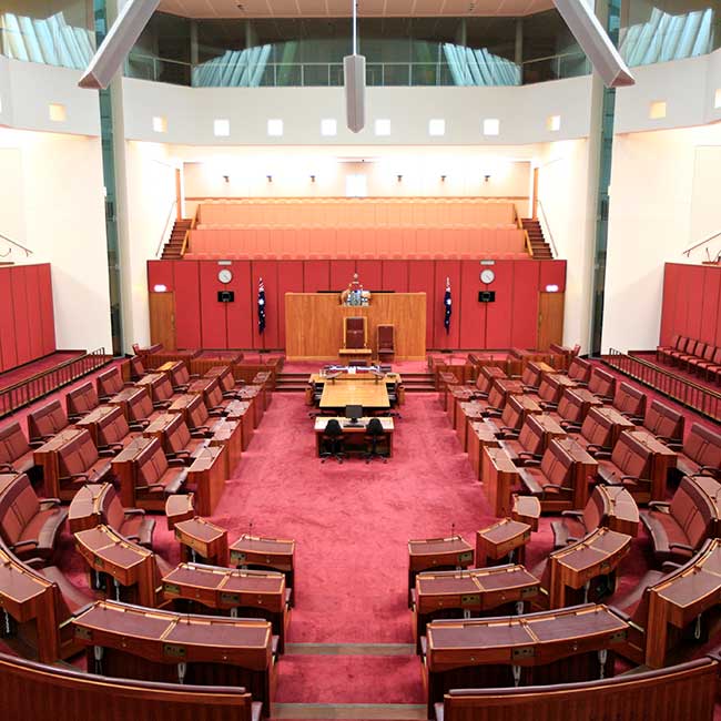 Australian Senate Chamber