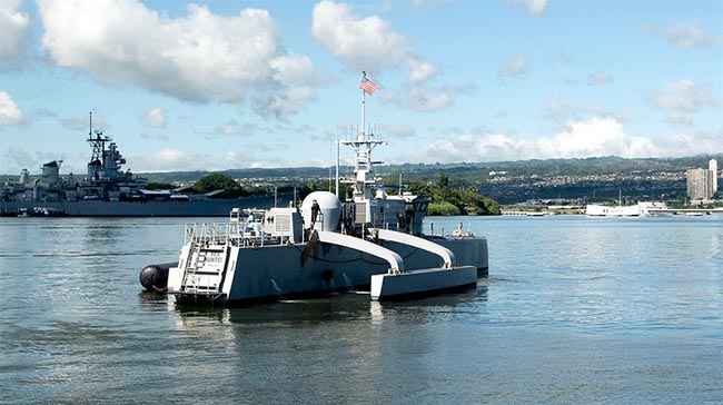 Sea Hunter Medium Displacement Unmanned Surface Vehicle