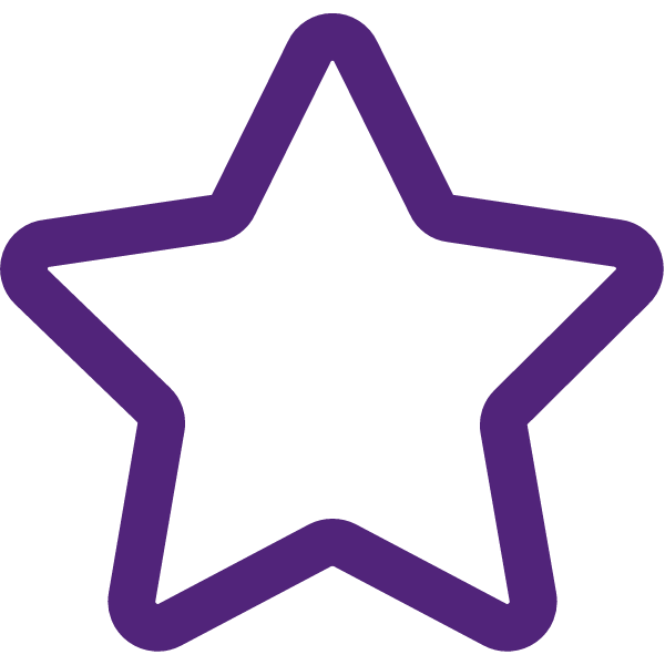 Leading-edge star icon 