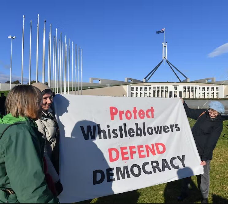 Protect Whistleblowers defend democracy