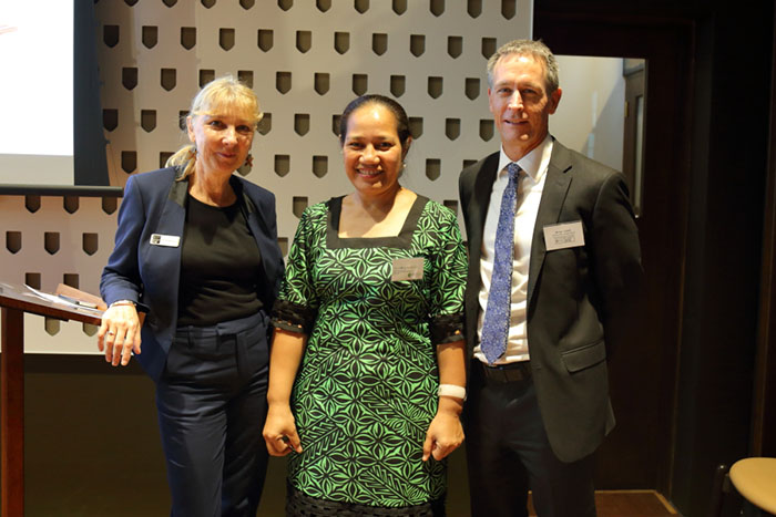 Professor Jennifer Corrin, Dr Lalotoa Mulitoa & Mr Ian Larwill