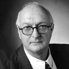 monochrome portrait of lawyer