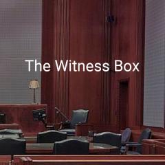 witness box in a courtroom