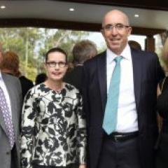 Professor Iain Watson (Deputy Vic-Chancellor, External Engagement), Professor Sarah Derrington (Dean of Law, TC Beirne School of Law), Mr John Cooper (Jones Day) and Mrs Deborah Cooper