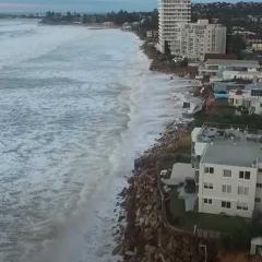 erosion on Sydney's Northern Beaches, June 2016 by UNSW Water Research Laboratory