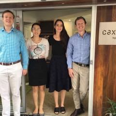 Students at the Caxton Legal Centre