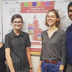 Students at the Queensland Community Alliance