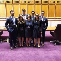 2019 UQ Jessup moot team 