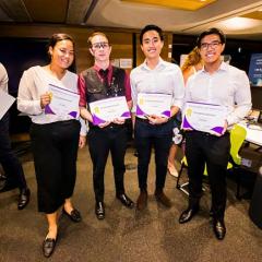 Winning students