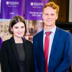Isabelle Peart and Zach Frazer