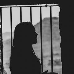 woman in foreign prison
