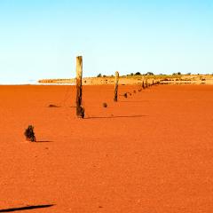 Australian outback scene