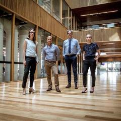 Press-Freedom_Rebecca Ananian-Welsh, Peter Greste, Richard Murray, Sarah Kendall