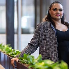 Master of Laws student Jahmillah Johnson 
