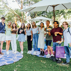UQ Law Students at past Gelato event 