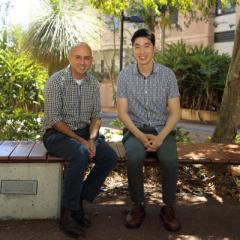 Professor Anthony Cassimatis and Matthew Tsai